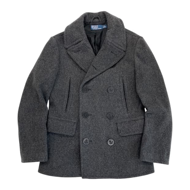 폴로 랄프로렌 울 피코트 