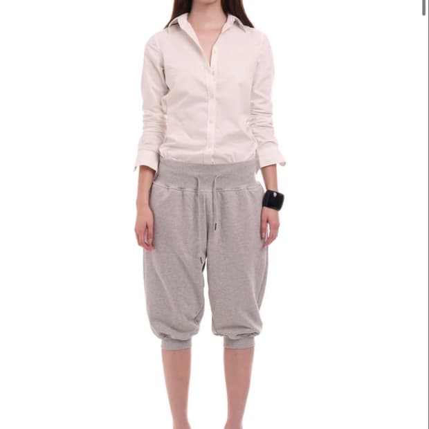 니하이 카프리 스웻 팬츠