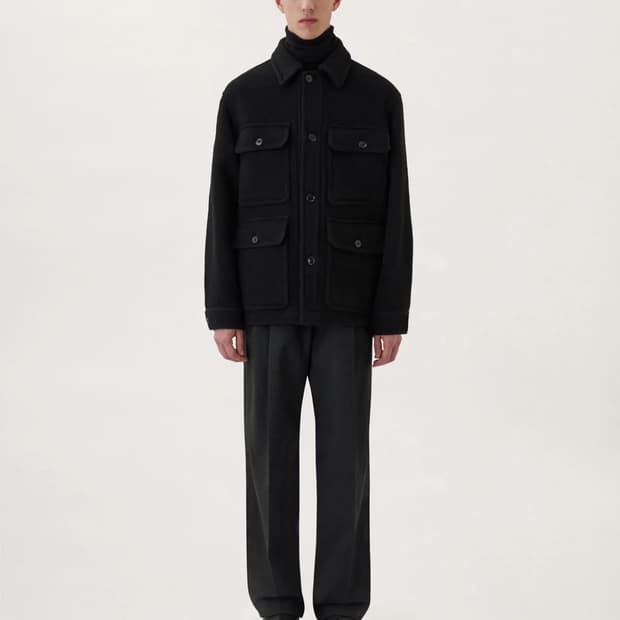 (44)르메르 헌팅자켓 블랙