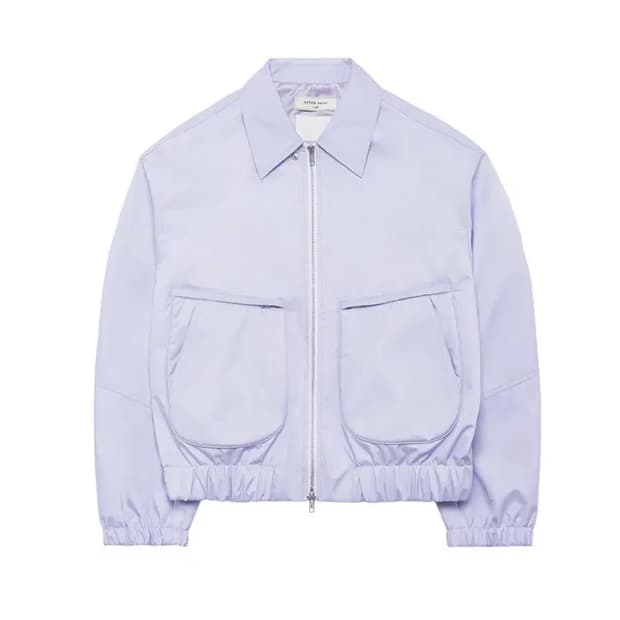 [L]애프터프레이 prtprt 콜라보 나일론 블루종 라벤더