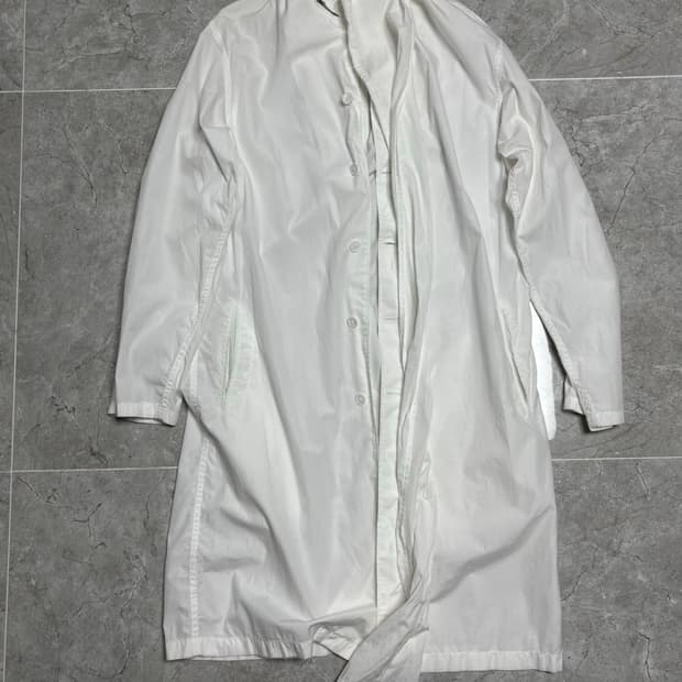 요지야마모토 푸르옴므 스카프코트 2사이즈