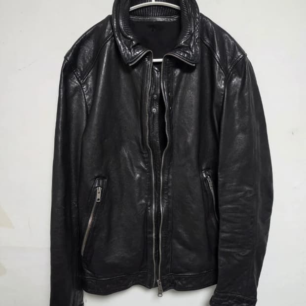 SELECTIZM 양가죽 자켓 M