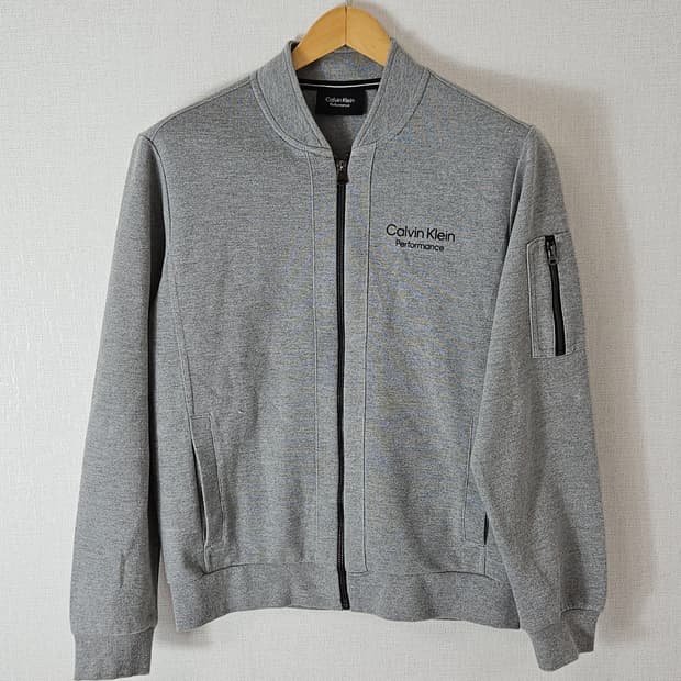 캘빈클라인 퍼포먼스 코튼 블루종 트레이닝 져지 집업 M (거의 새상품)