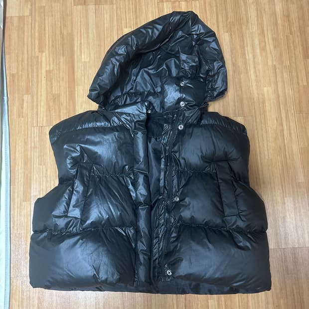 빈티지 조끼패딩