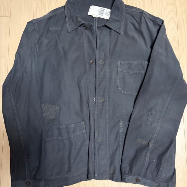 [새제품, L] rrl 리페어 저지 워크자켓