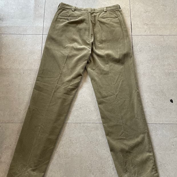 폴로 랄프로렌 카키 코듀로이 골덴 팬츠