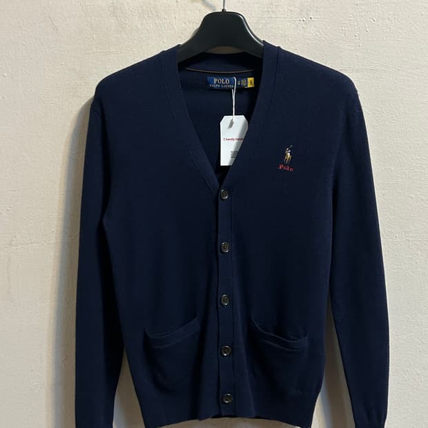 폴로 랄프로렌 V넥 가디건
