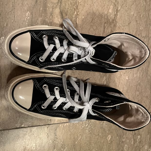 컨버스 척테일러 올스타 블랙 하이 240