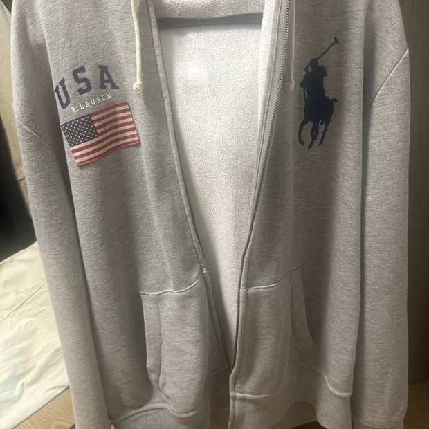 폴로 빅포니 후드집업