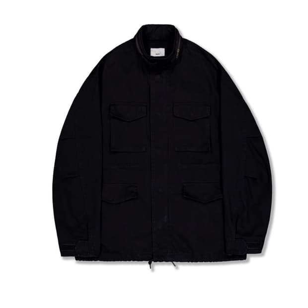[2] 퍼렌 M-65 field jacket_washed black