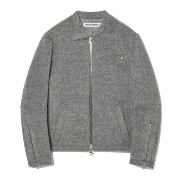 오픈와이와이 더오픈프로덕트 알파카 라이더자켓