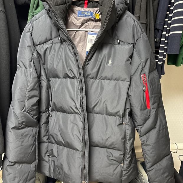 폴로 랄프로렌 남성 패딩 S 블랙 새상품