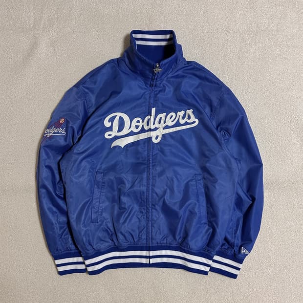 뉴에라 X MLB 나일론 스타디움 LA 다저스 재킷
