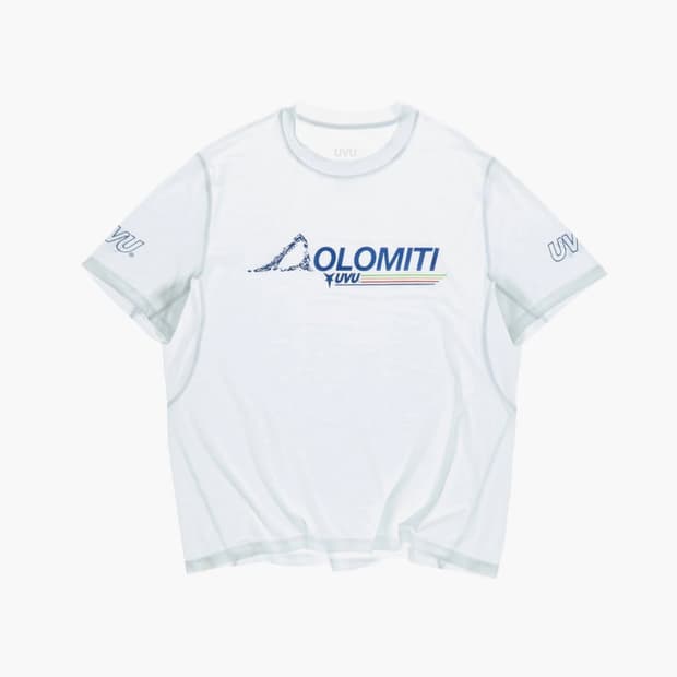 돌로미티 러닝 티셔츠 화이트