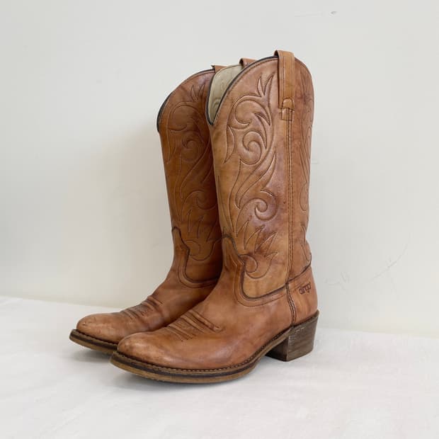 7-80's ACME 딩고 웨스턴 부츠