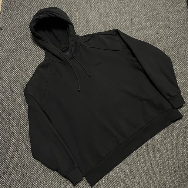 [M]준지 백프린팅 오버핏 후드