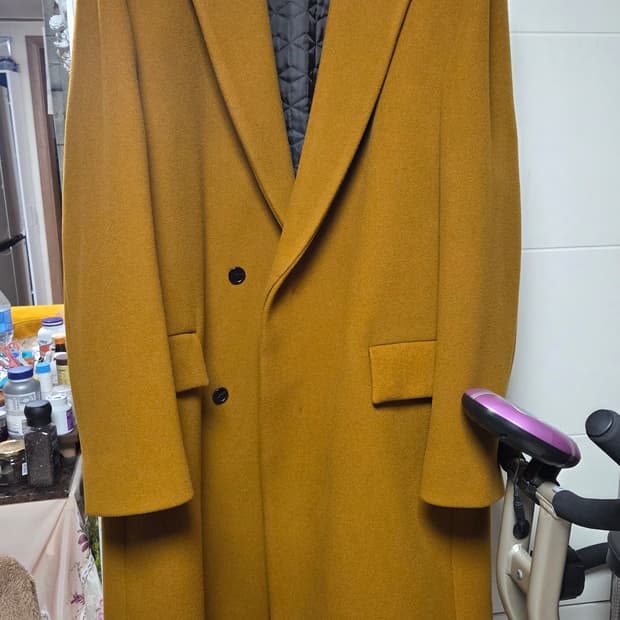 질스튜어트뉴욕 울캐시 코트 XL