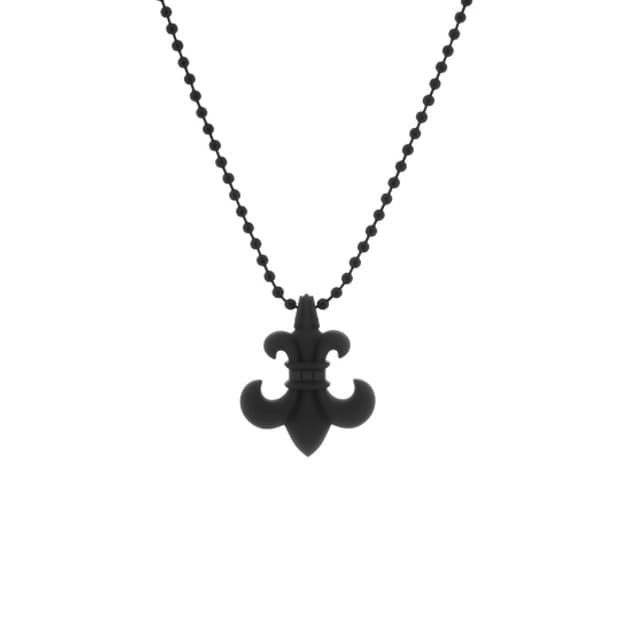 크롬하츠 실리크롬 BS 플레어 팬던트 블랙