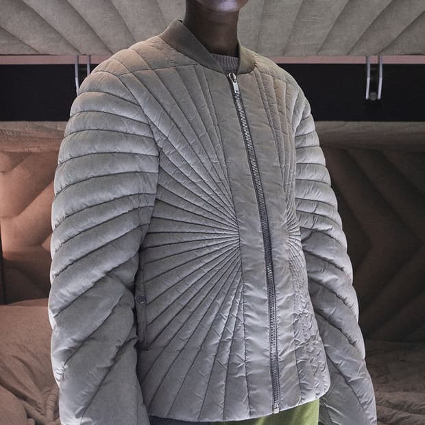 몽클레어 릭오웬스 래디언스 봄버 숏패딩