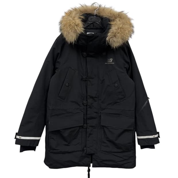 뉴발란스 구스 후드탈착 다운패딩