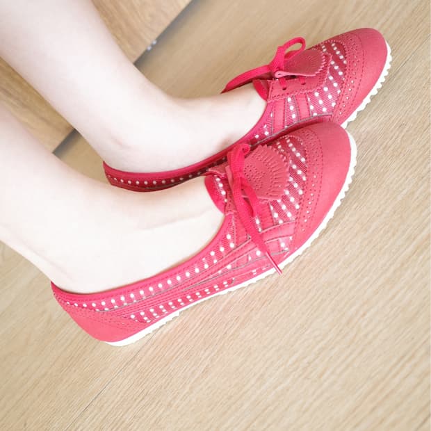 Onitsuka tiger dot Flat shoes