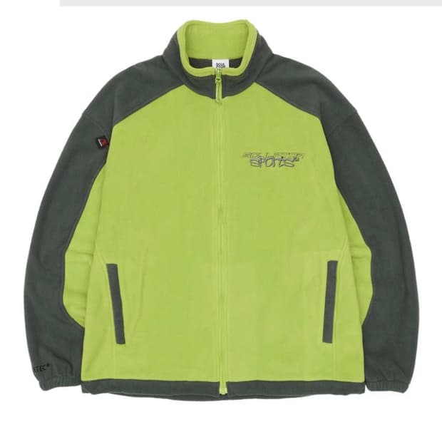 스컬프터  Double Fleece Jacket Green