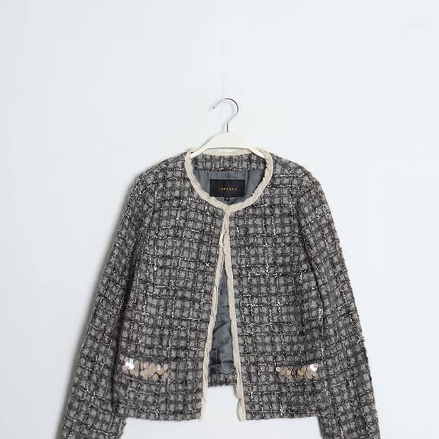 SunaUna Tweed Wool Jacket
