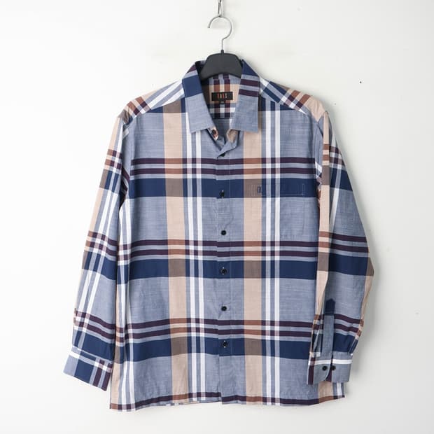 105/닥스 코튼 패텬 셔츠