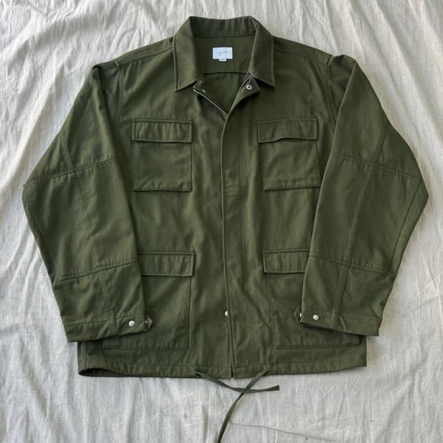 유스 bdu 카키 야상 자켓 L