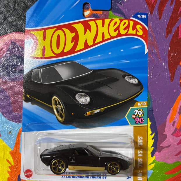 미개봉) 람보르기니 미우라 다이캐스트 핫휠 인테리어 소품