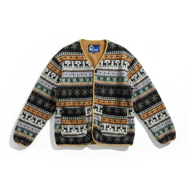 펜필드(penfield) 노르딕 패턴 가디건