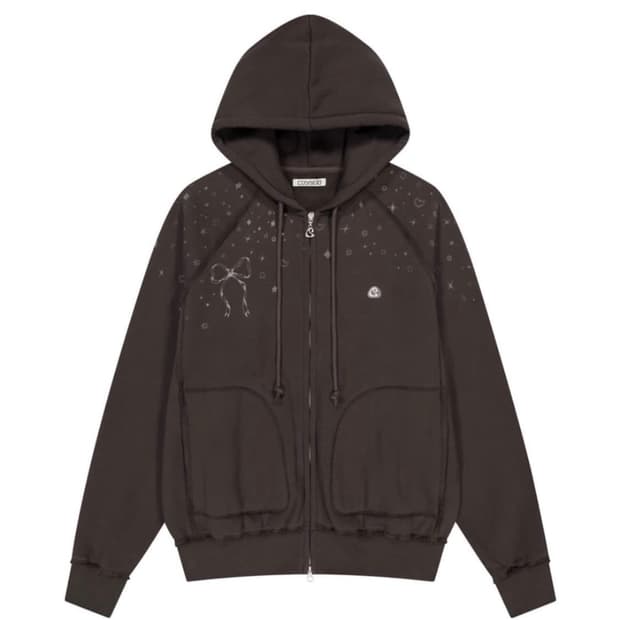 코이세이오 트윙클 후드집업