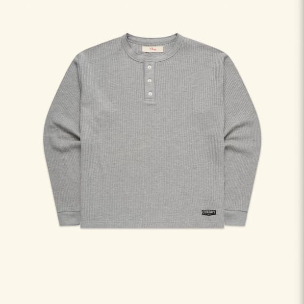 cherry la 헨리넥 롱슬리브 (s)