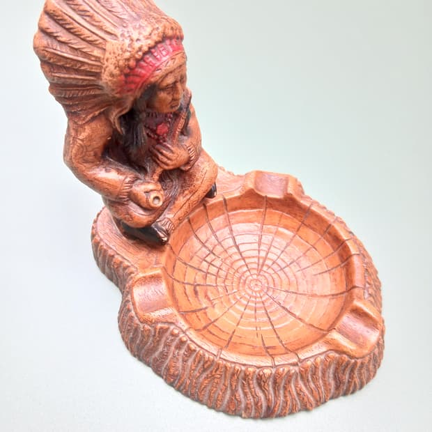 50-60년대 미국빈티지 인디언 재털이