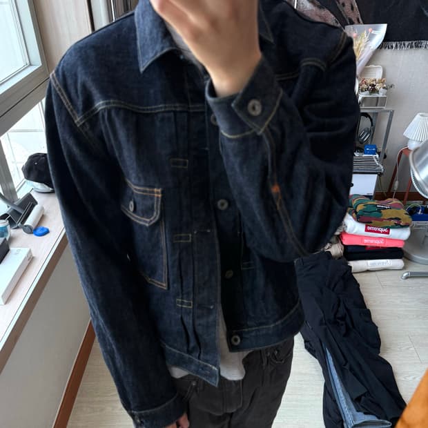 캐피탈 14oz 1st 데님 자켓