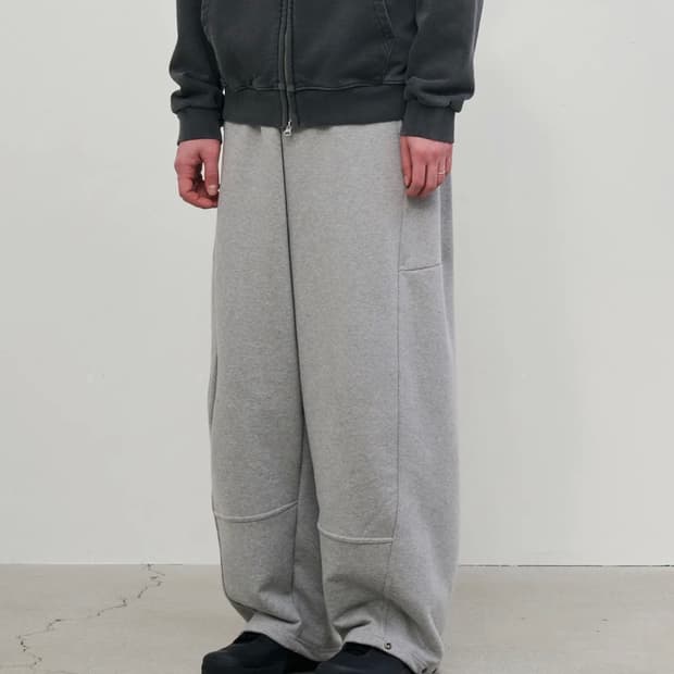 (2) 노운 easy sweat pants (melange grey)