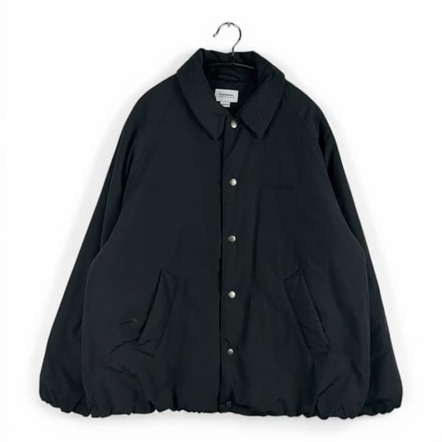 (M) 커버낫 패딩 코치 자켓 블랙