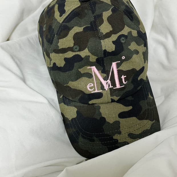 무센트 카모 볼캡 모자