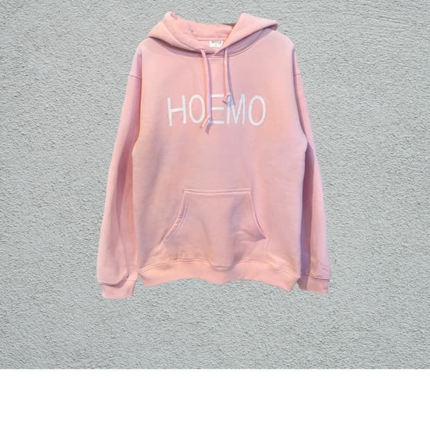 빨간줄 빨간스쿨 사피엔스 핑크 후드