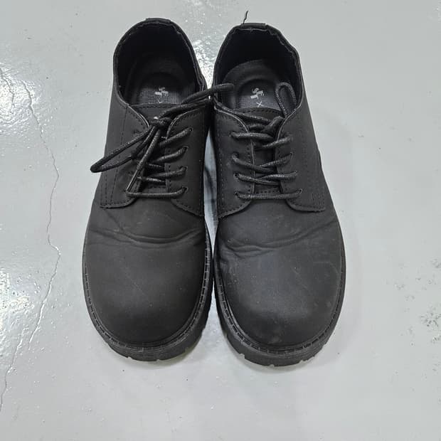 42 식스핏 블랙 더비 슈즈 0309Y