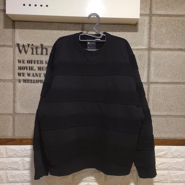 아디다스 X 알렉산더왕 인아웃 맨투맨 2XL