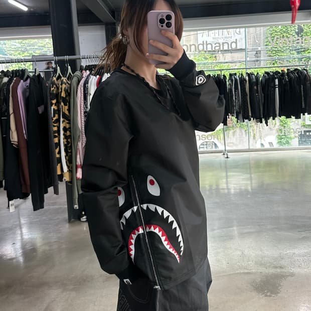 베이프 샤크 웜업 져지