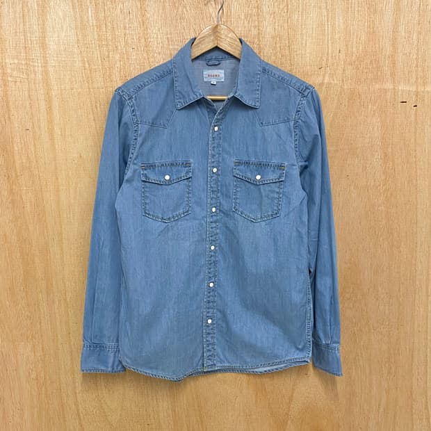 BEAMS denim western shirts 빔즈 데님 웨스턴 셔츠