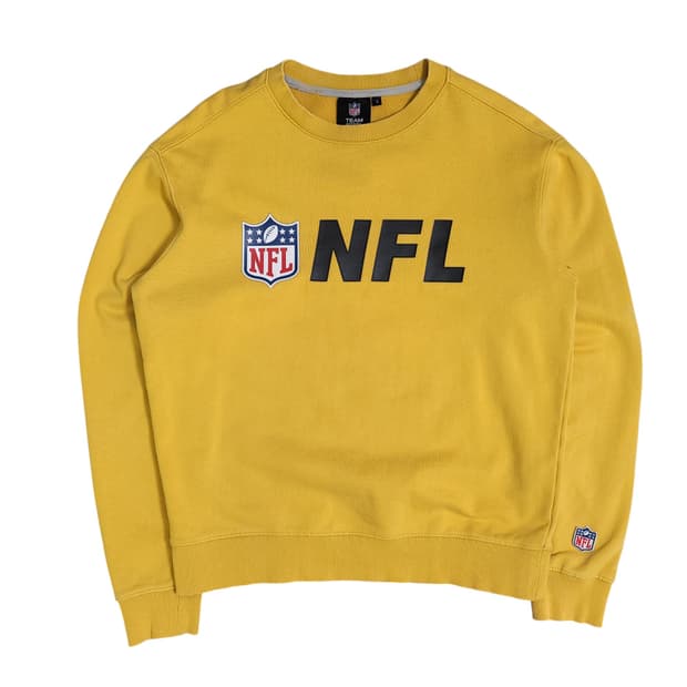 NFL 빅로고 머스타드 옐로우 맨투맨