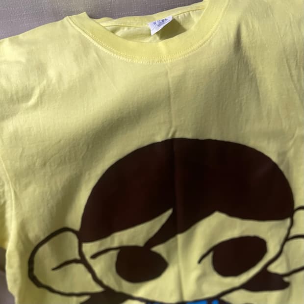 mmiriku doggy T-shirt (light yellow)