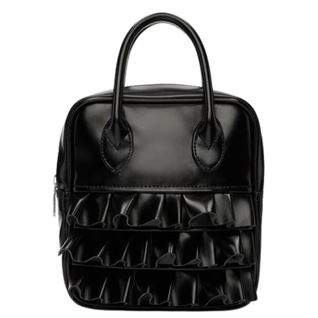 꼼데가르송 걸 러플 더플백 블랙 새상품