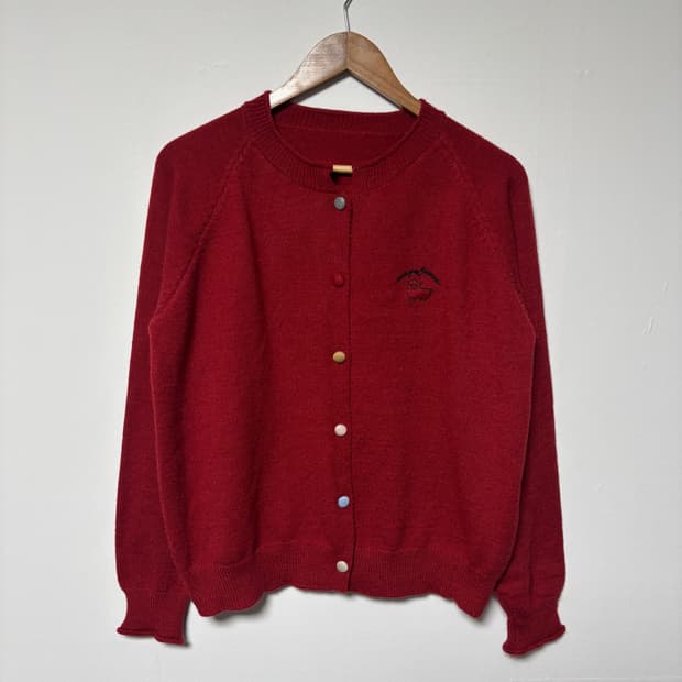 빈티지 가디건 