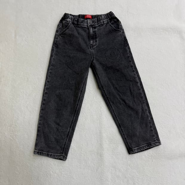 실측확인 아이스비스킷 키즈 데님팬츠 0312T