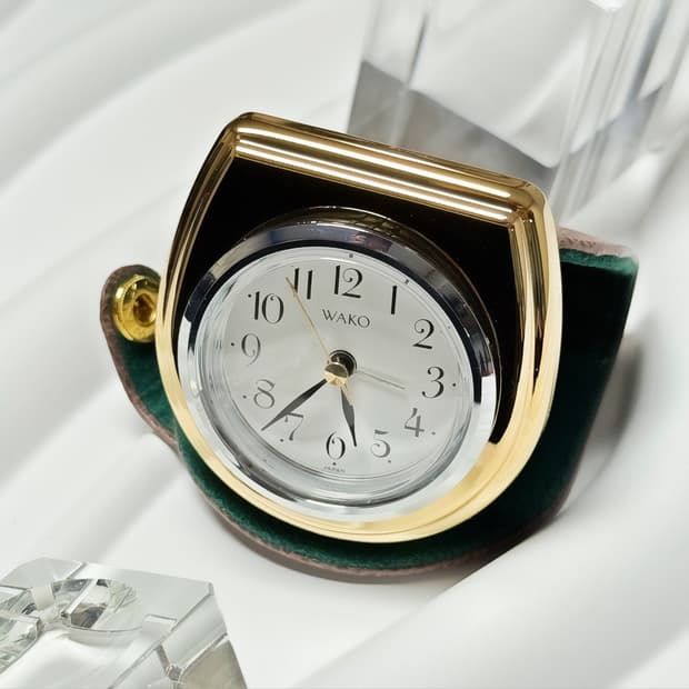 80s90s 긴자 와코 빈티지 트래블 클락