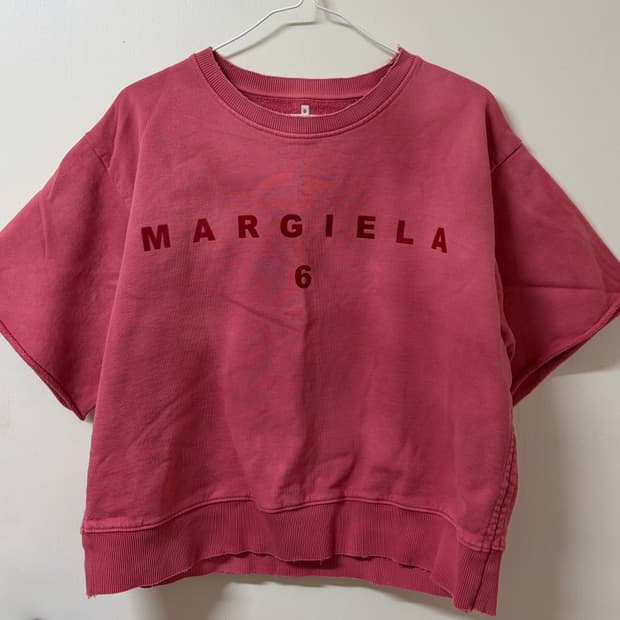 mm6 마르지엘라 코튼 스웻셔츠